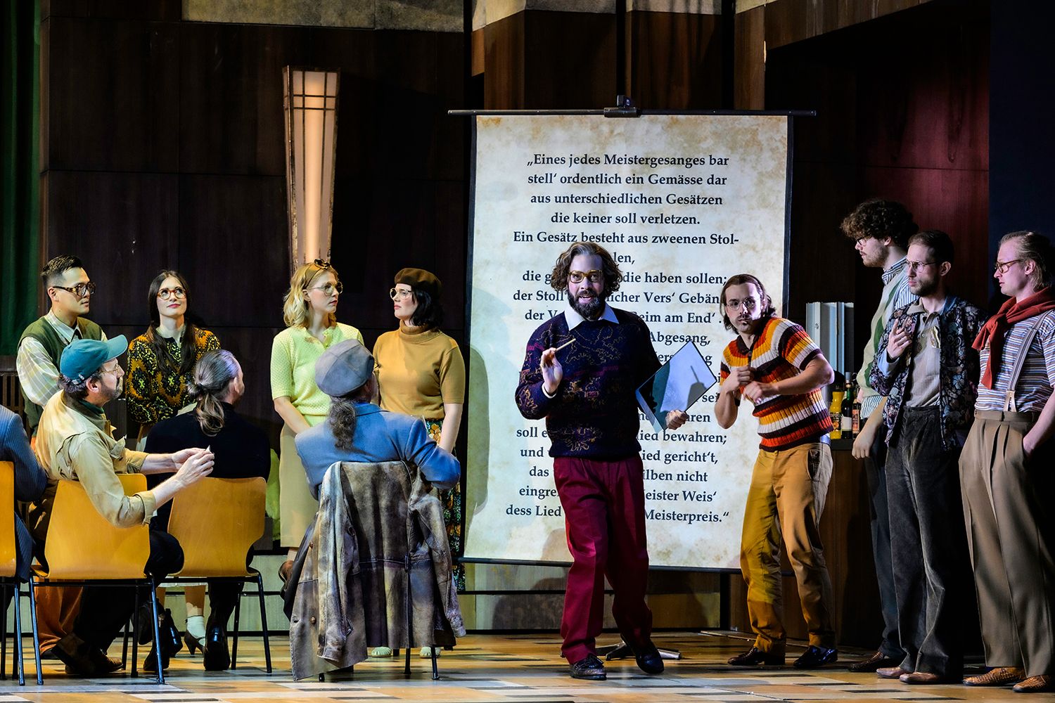 Szene aus Meistersinger Bonn © Bettina Stöß